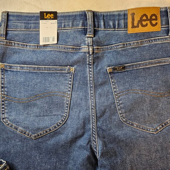 Lee Women's Ultra Lux Comfort Skinny High Rise Jeans - Size 14 - Picture 7 of 8